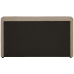 BED MET MATRAS 160 cm x 200 cm, wit textiel thumbnail 7