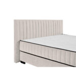 BED MET MATRAS 180 cm x 200 cm, textiel, houtmateriaal wit thumbnail 7