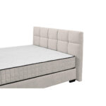 BED MET MATRAS 160 cm x 200 cm, textiel, houtmateriaal wit thumbnail 7