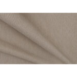 BED MET MATRAS 200 cm x 200 cm, bruin textiel thumbnail 5