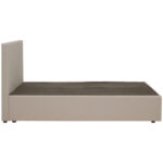 BED MET MATRAS 120 cm x 200 cm, gebakken textiel thumbnail 7