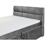 BED MET MATRAS 180 cm x 200 cm, grijs textiel thumbnail 6