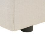 BED MET MATRAS x, hout, crème textiel thumbnail 3
