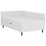 BED MET MATRAS x, crème textiel thumbnail 3