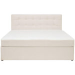 BED MET MATRAS x, hout, crème textiel thumbnail 5