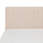 BED MET MATRAS x, hout, crème textiel thumbnail 4