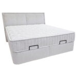BEDDEN MET MATRAS x , hout, metaal thumbnail 1