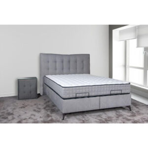 BEDDEN MET MATRAS x , hout, metaal
