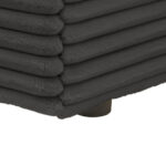 BED MET MATRAS x , hout, textiel grijs thumbnail 7