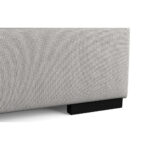 BED MET MATRAS 180 cm x 200 cm, hout, textiel, zilverkleurig houtmateriaal thumbnail 4