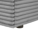 BED MET MATRAS x, hout, zilverkleurig textiel thumbnail 7