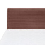 BED MET MATRAS x, hout, antiekroze textiel thumbnail 7
