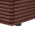 BED MET MATRAS x, hout, antiekroze textiel thumbnail 7
