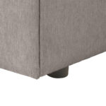 BED MET MATRAS x , hout, lichtgrijs textiel thumbnail 7
