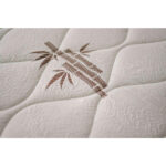 BED MET MATRAS 90 cm x 200 cm, metaal, textiel groen thumbnail 3