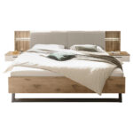 BEDSET 180 cm x 200 cm, wit, eikenkleur thumbnail 4