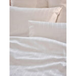 BEDDENGOED Belluno 200/200 cm damast wit thumbnail 3