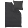 BEDDENGOED Arezo 140/200 cm damast zwart
