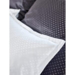 BEDDENGOED Livorno 140/200 cm damast zwart thumbnail 6