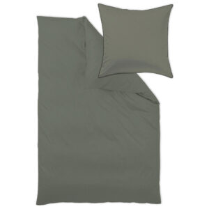 BEDDENGOED AREZZO 140/200 cm olijfgroen damast