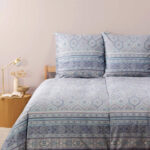 BEDDENGOED HANBURY 200/200 cm satijn pastelblauw thumbnail 2