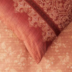 BEDDENGOED TIVOLI 200/200 cm satijn rood thumbnail 3