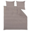 BEDDENGOED Bente 200/200 cm damast bruin