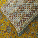 BEDDENGOED 200/200 cm satijn geel thumbnail 4