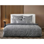 BEDDENGOED SKAGEN 140/200 cm damastgrijs, zwart, wit thumbnail 2