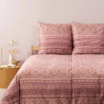 BEDLINNEN HANBURY BASSETTI 200/200 cm satijn antiek roze thumbnail 2
