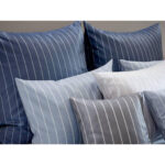 BEDDENGOED Belluno 200/200 cm damast donkerblauw thumbnail 3