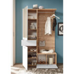 HALKAMER wit, eikenkleur thumbnail 2