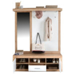 HALKAMER wit, eikenkleur thumbnail 2