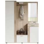 HALKAMER wit, sonoma eik thumbnail 3