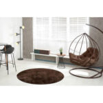 TAPIJT Heaven 160 cm geweven bruingrijs thumbnail 2