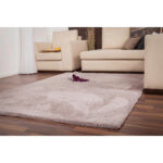 TAPIJT MET HOGE VLOER Fluweel 160/230 cm getuft wit thumbnail 2