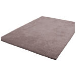 TAPIJT MET HOGE VLOER Fluweel 160/230 cm getuft wit thumbnail 3