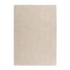 TAPIJT MET HOGE VLOER Fluweel 160/230 cm getuft wit