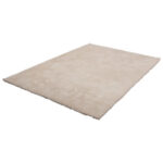TAPIJT MET HOGE VLOER Fluweel 160/230 cm getuft wit thumbnail 3