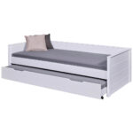 UITSCHUIFBAAR BED 90 cm x 200 cm, wit thumbnail 2