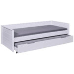 UITSCHUIFBAAR BED 90 cm x 200 cm, wit thumbnail 6