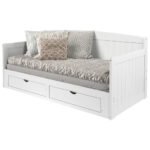 UITSCHUIFBAAR BED 90 cm x 200 cm, wit thumbnail 2