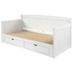 UITSCHUIFBAAR BED 90 cm x 200 cm, wit thumbnail 4