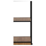REGAL 42/185/35 cm zwart, wild eiken thumbnail 5