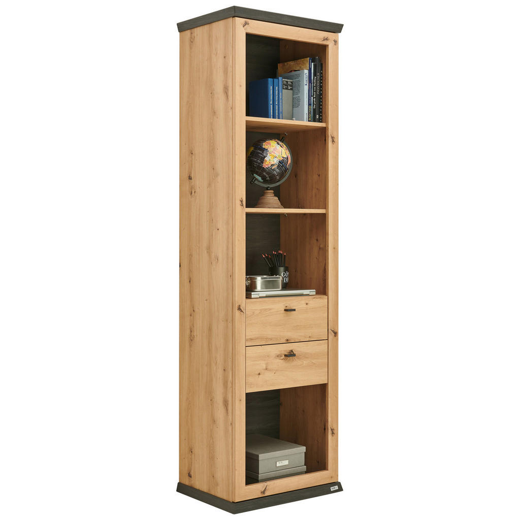REGAL 60/209/43 cm eikenkleur, donkergrijs