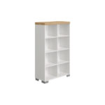 BABYPLANK 90,9/147/37,9 cm wit, eikenkleur thumbnail 1