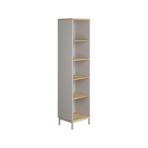 BABYPLANK 48,4/201,9/39,6 cm eiken, lichtgrijs