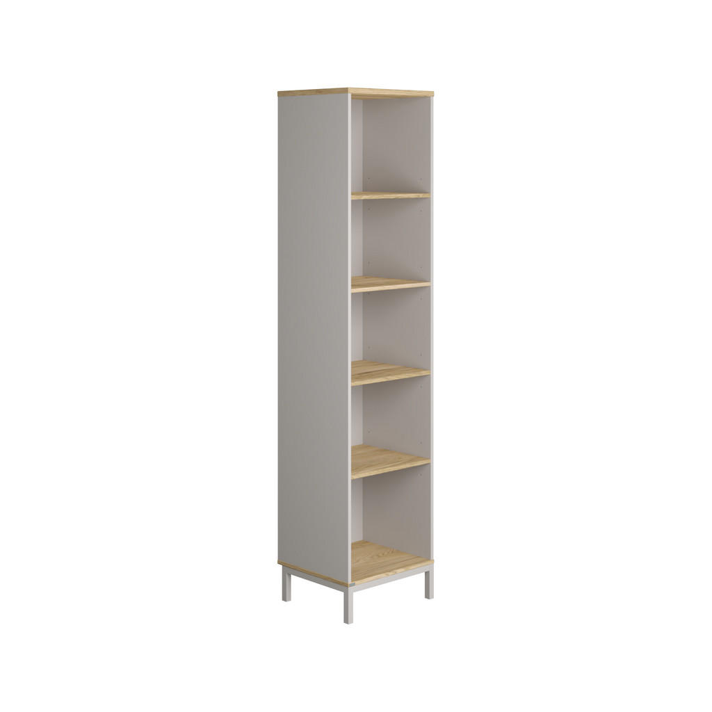 BABYPLANK 48,4/201,9/39,6 cm eiken, lichtgrijs