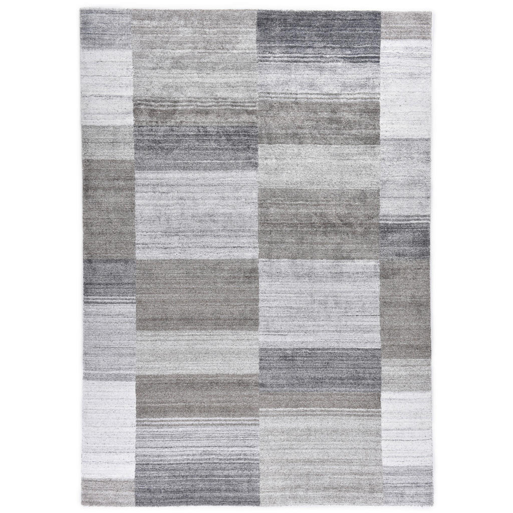 HANDGEWEVEN TAPIJT 140/200 cm geweven cappuccino kleur