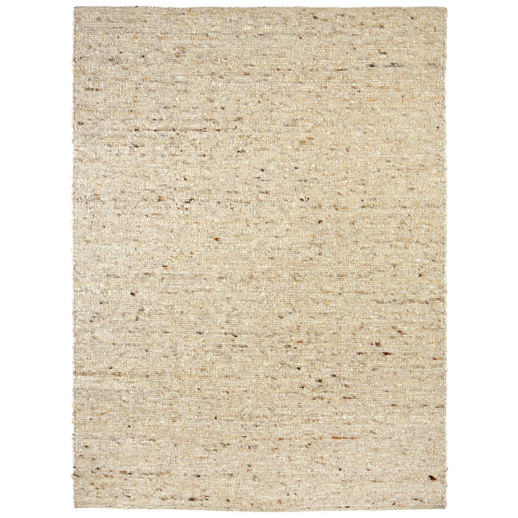 HANDGEWEVEN TAPIJT Napels 130/190 cm geweven wit